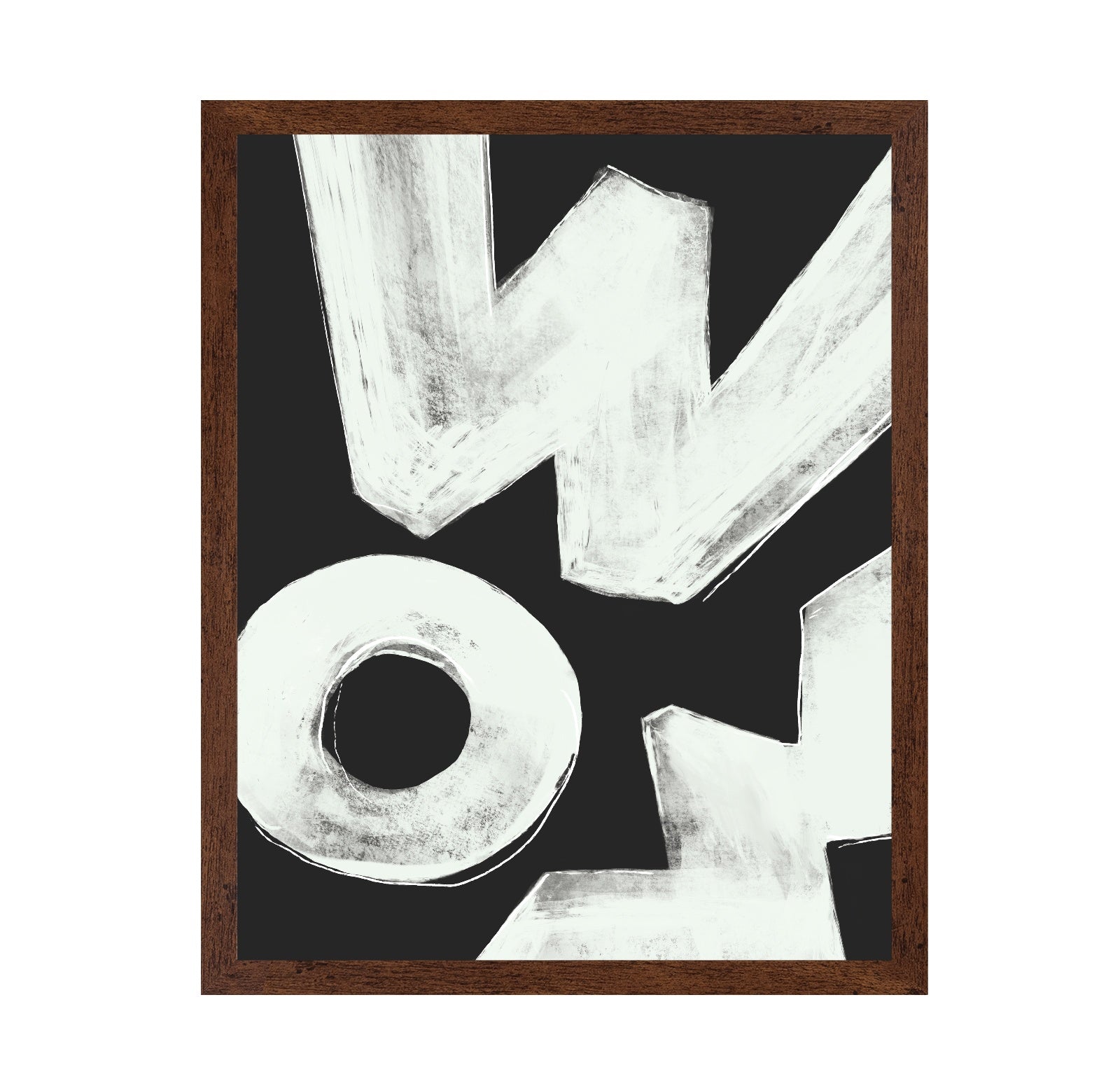 Abstract Letter Shapes