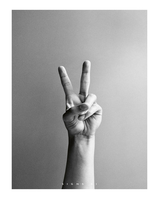 Peace Hand Sign