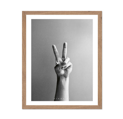 Peace Hand Sign