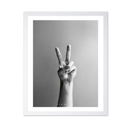 Peace Hand Sign