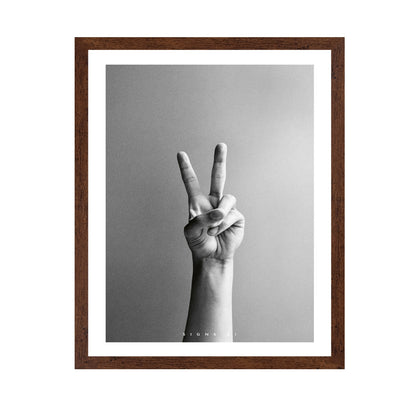 Peace Hand Sign