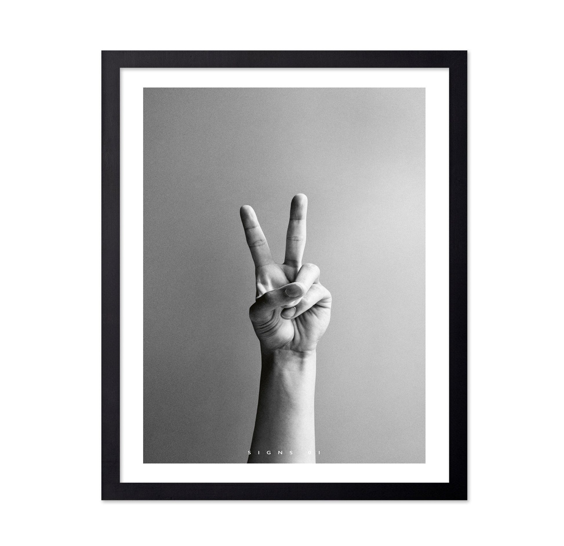 Peace Hand Sign
