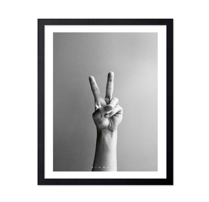 Peace Hand Sign