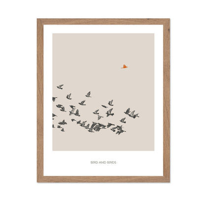 Lone Bird Flight
