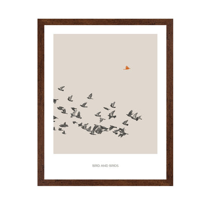 Lone Bird Flight