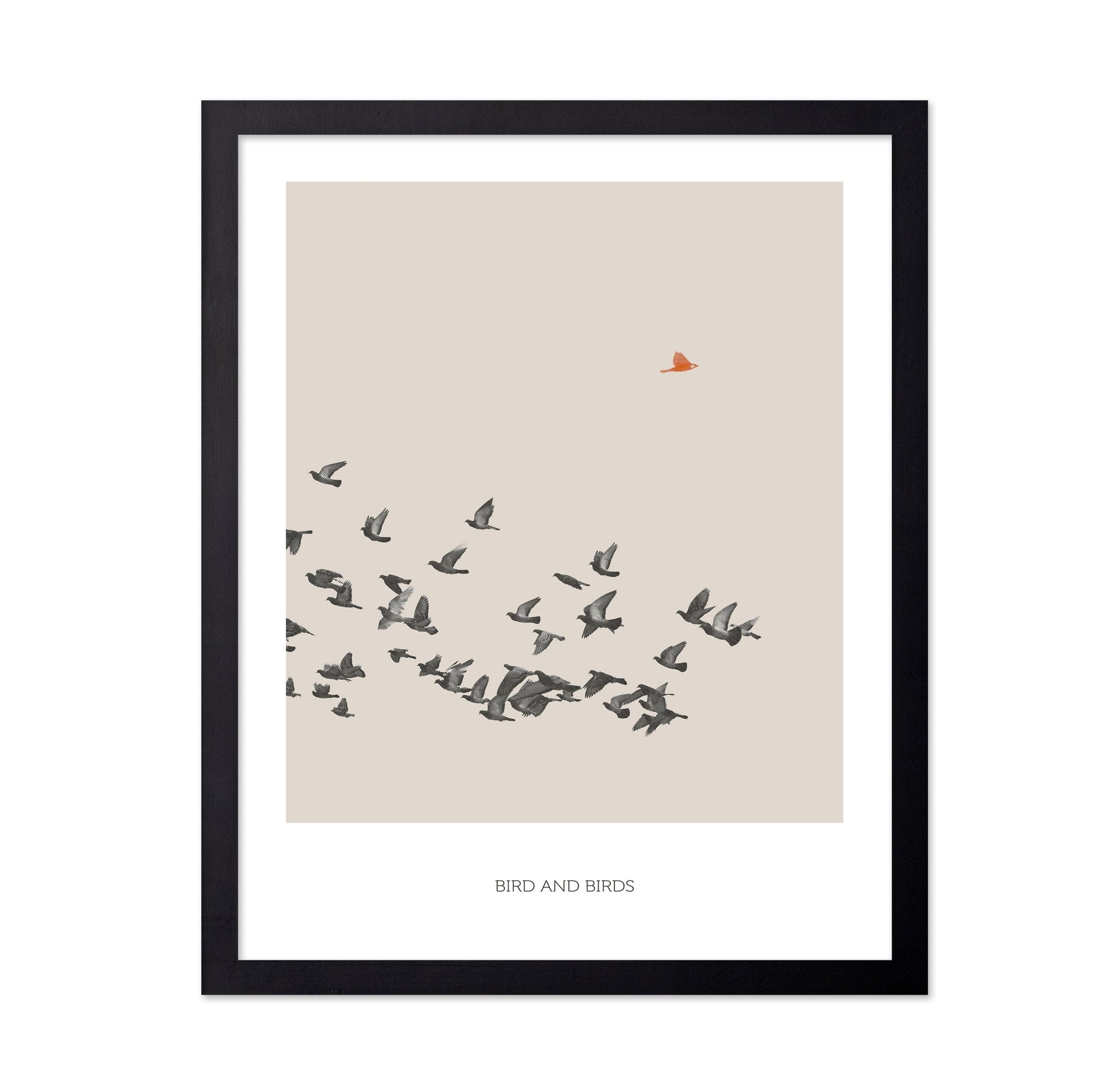 Lone Bird Flight