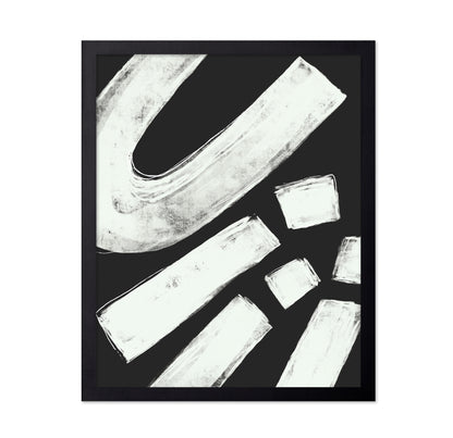 White Brush Strokes