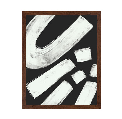 White Brush Strokes
