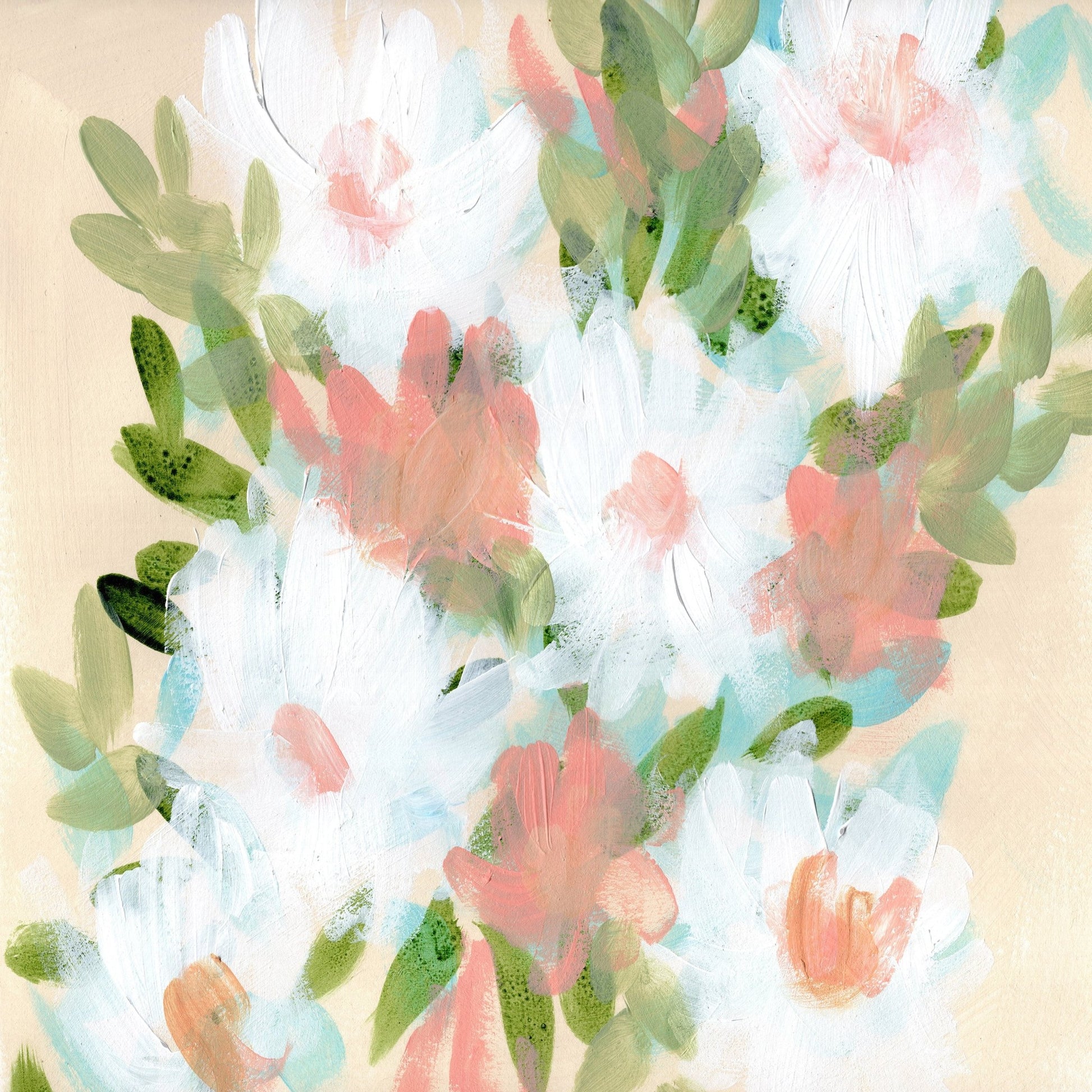 Soft Pastel Blooms