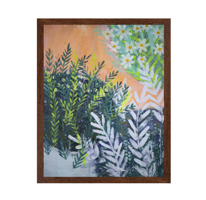 Abstract Daisy Garden