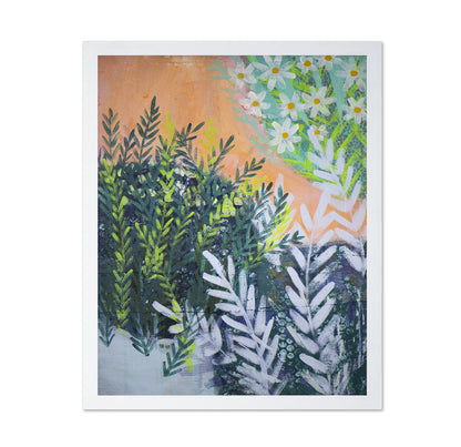 Abstract Daisy Garden