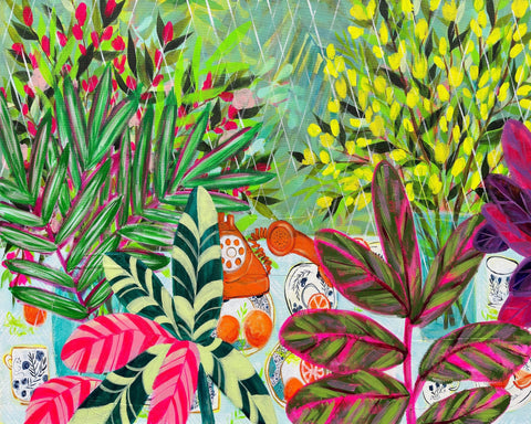 Tropical Garden Still Life