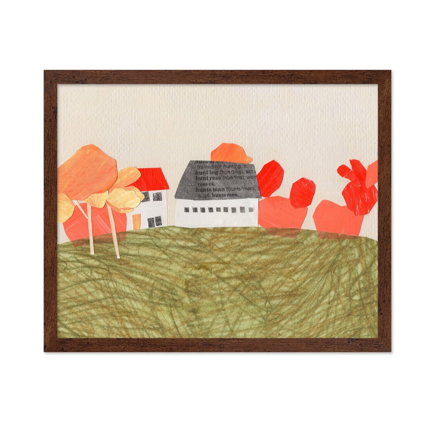 Paper Village Landscape