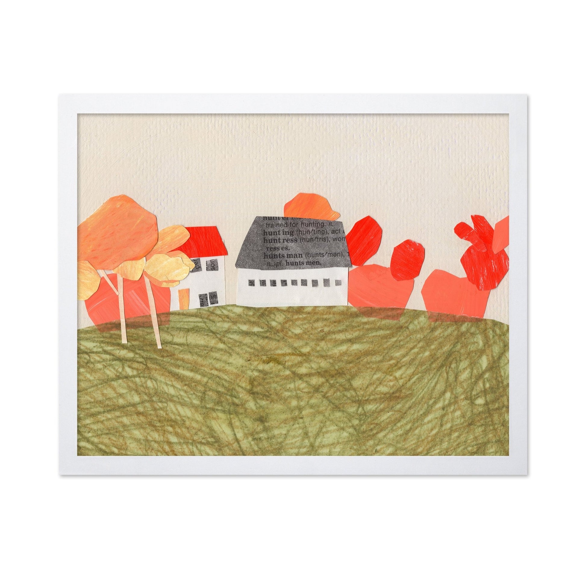 Paper Village Landscape
