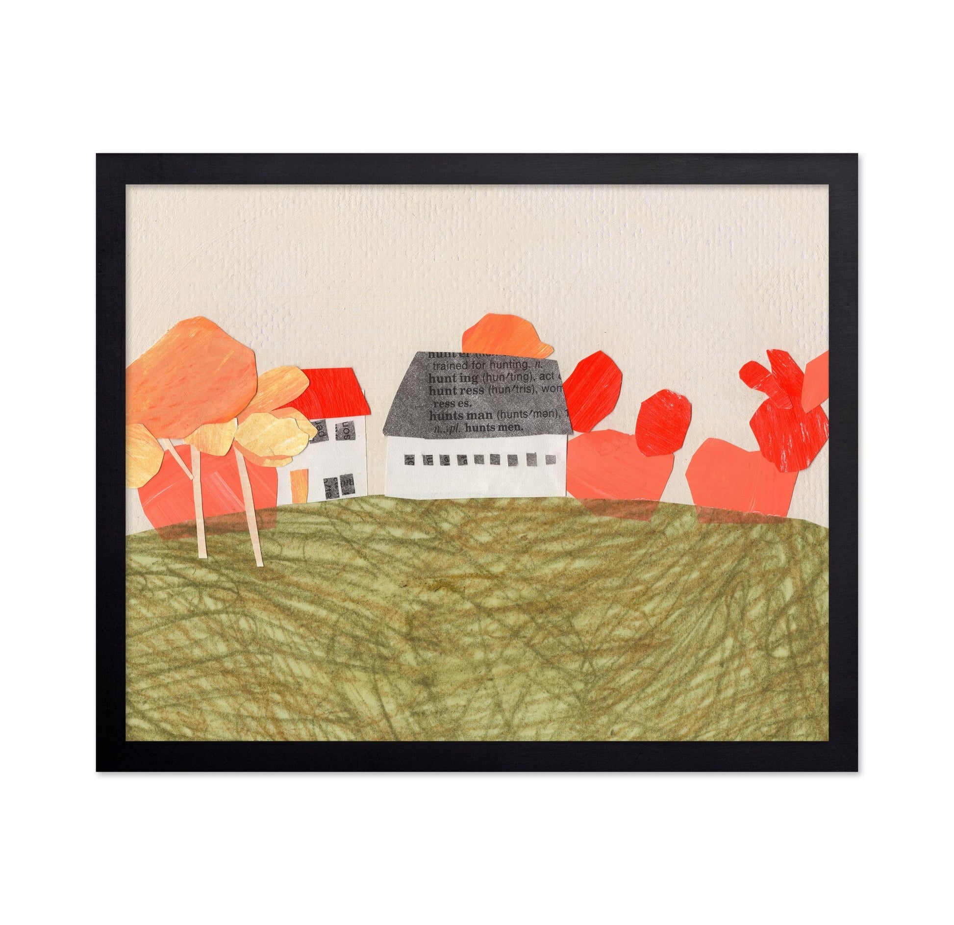 Paper Village Landscape