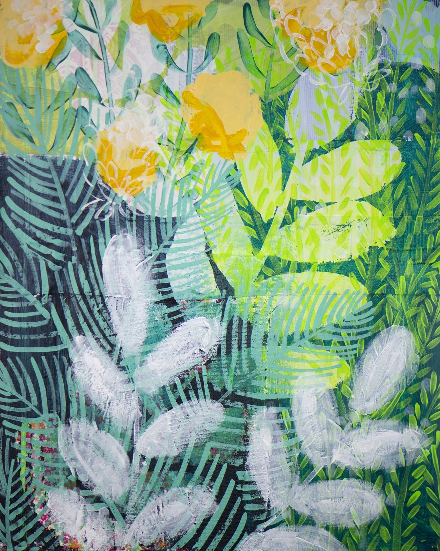 Tropical Garden Layers