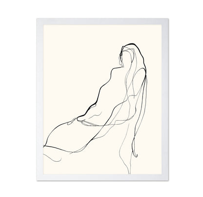 Reclining Line Figure