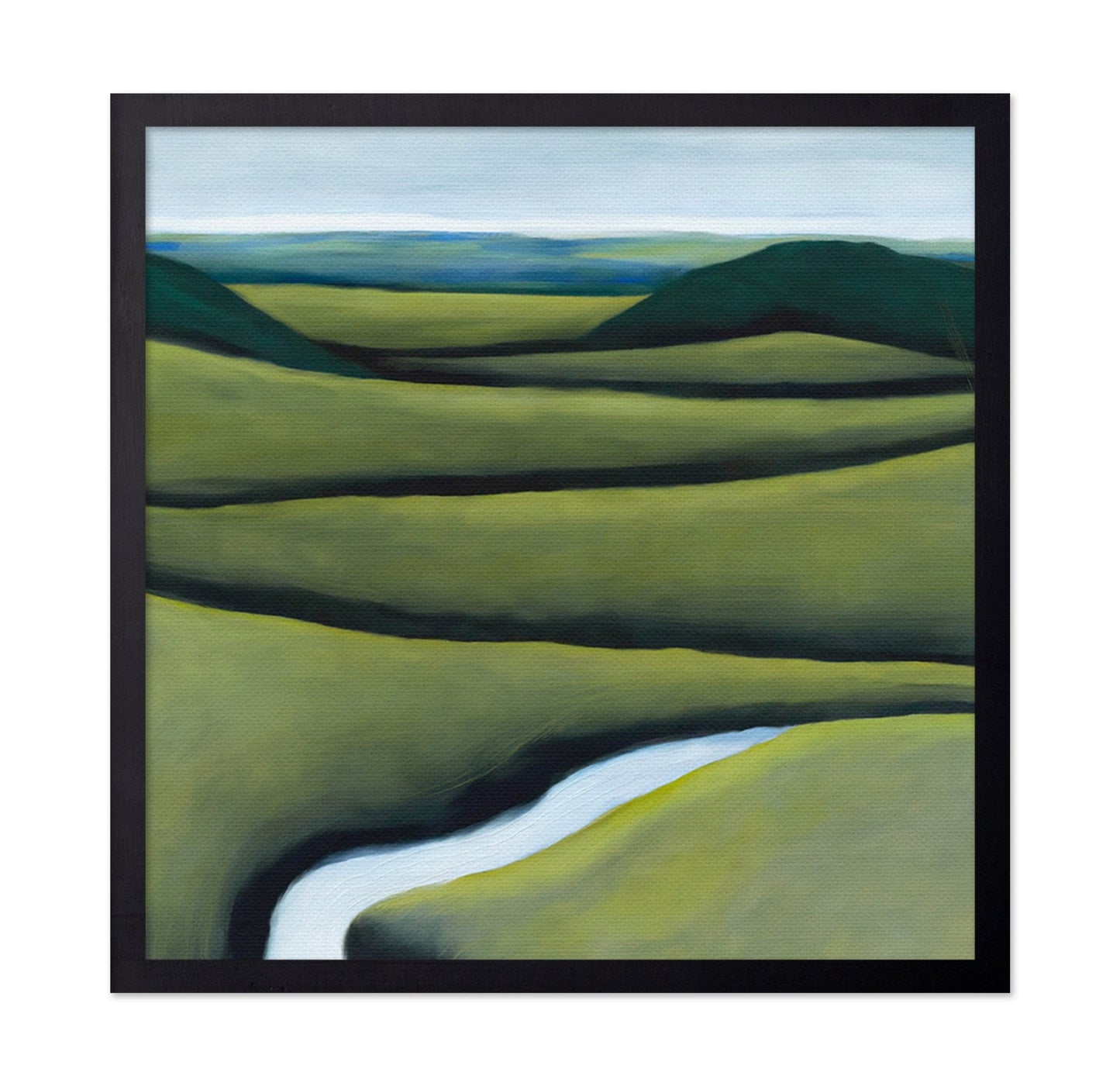 Rolling Green Hills No6