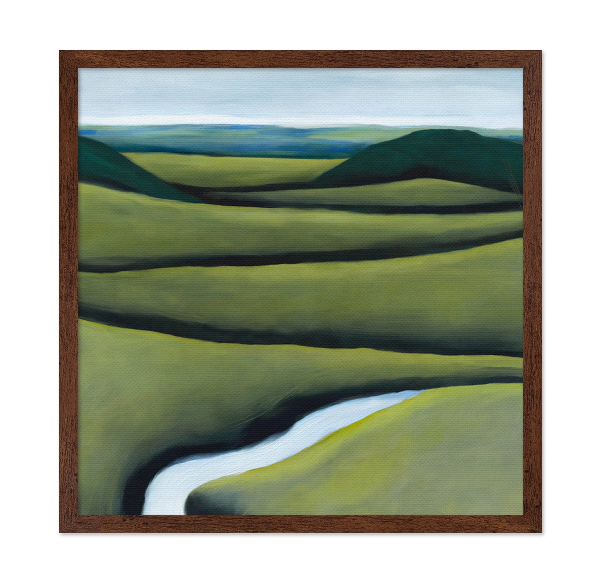 Rolling Green Hills No6
