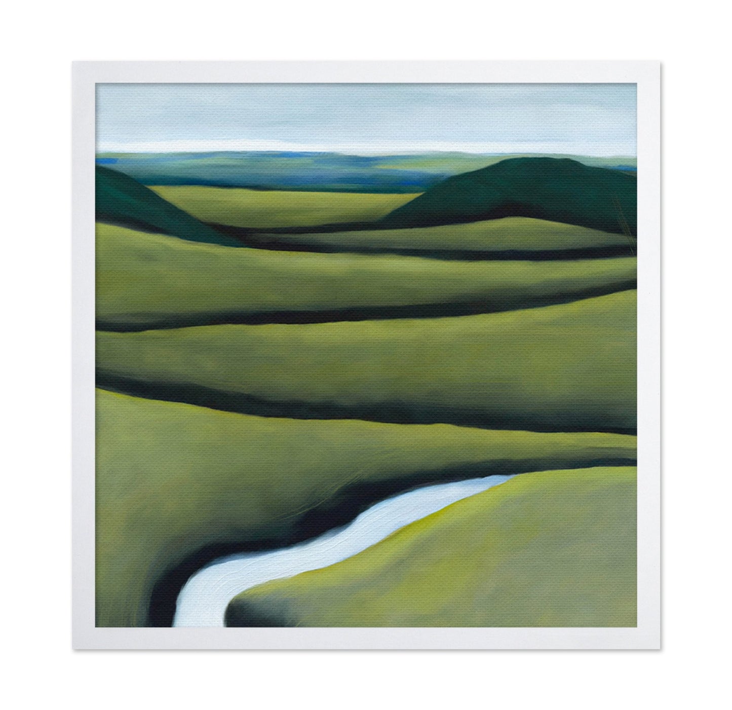 Rolling Green Hills No6