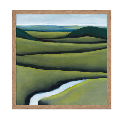 Rolling Green Hills No6