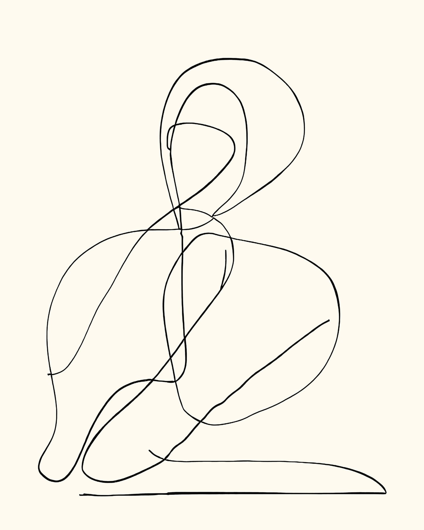 Minimal Line Figure No2