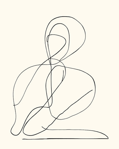 Minimal Line Figure No2