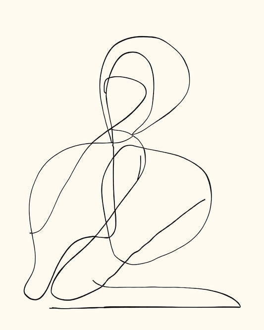 Minimal Line Figure No2