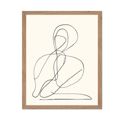 Minimal Line Figure No2