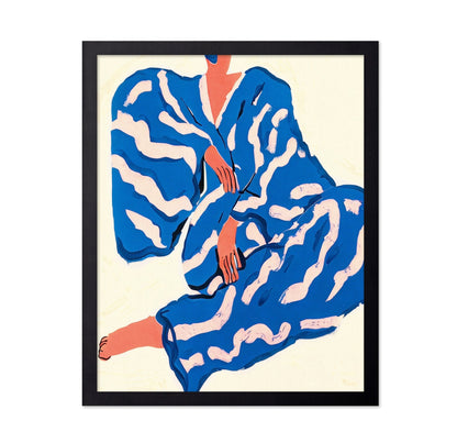 Blue Pattern Fashion