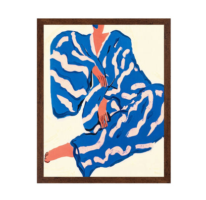 Blue Pattern Fashion