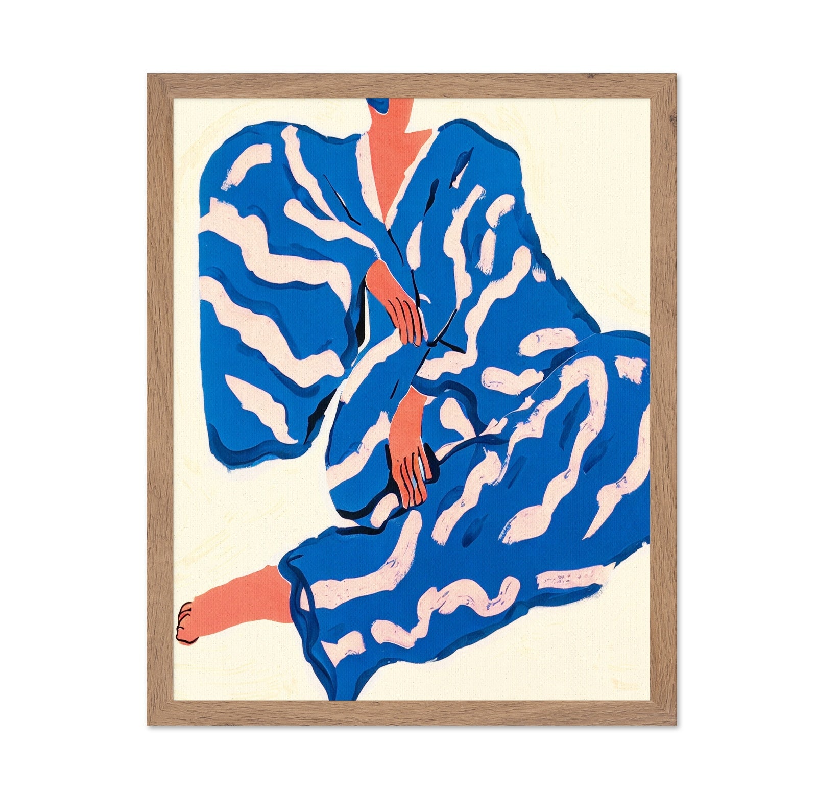 Blue Pattern Fashion