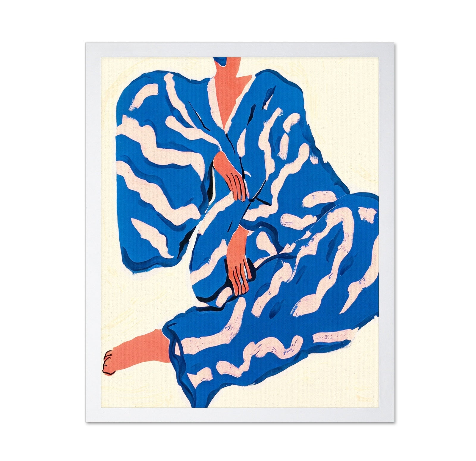 Blue Pattern Fashion