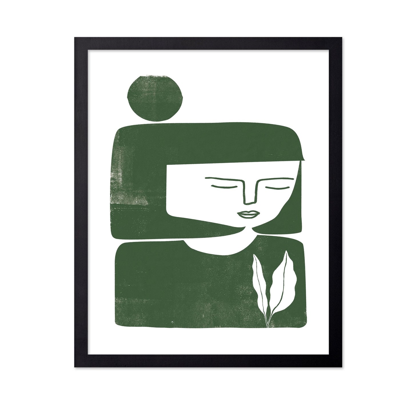 Minimal Woman Portrait No2