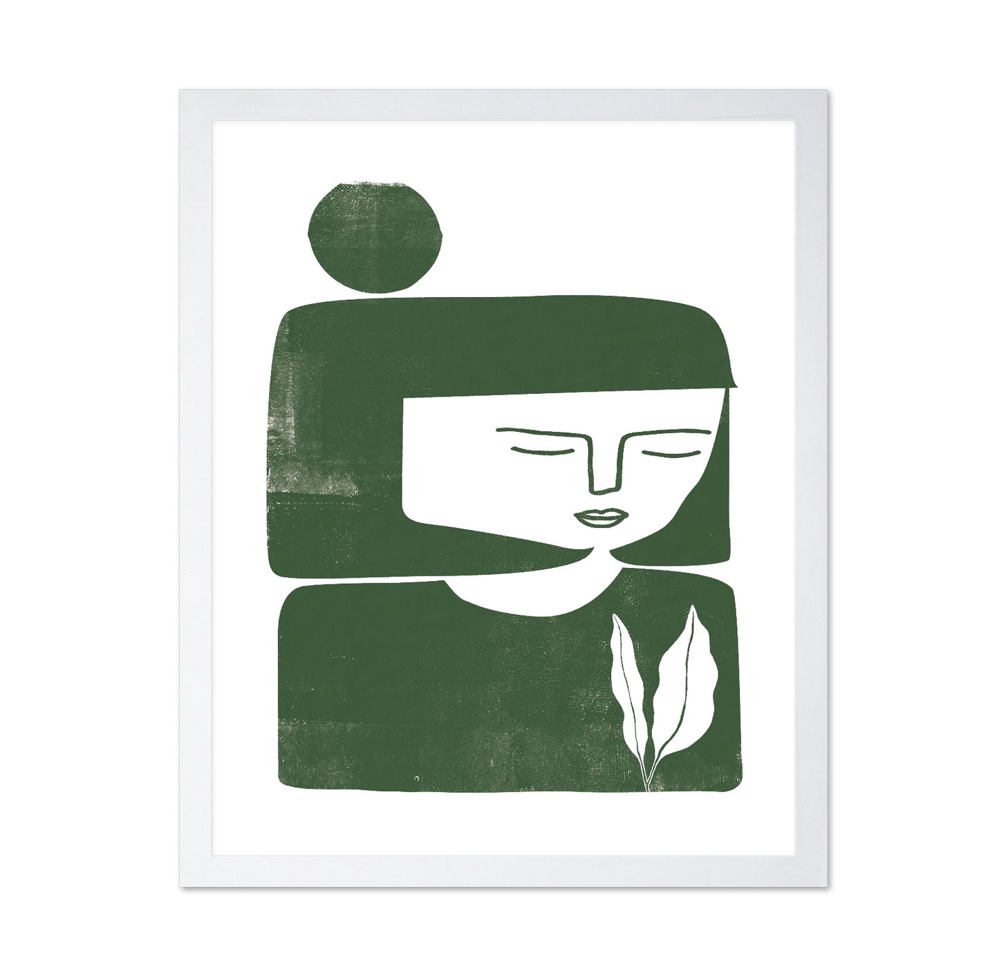 Minimal Woman Portrait No2