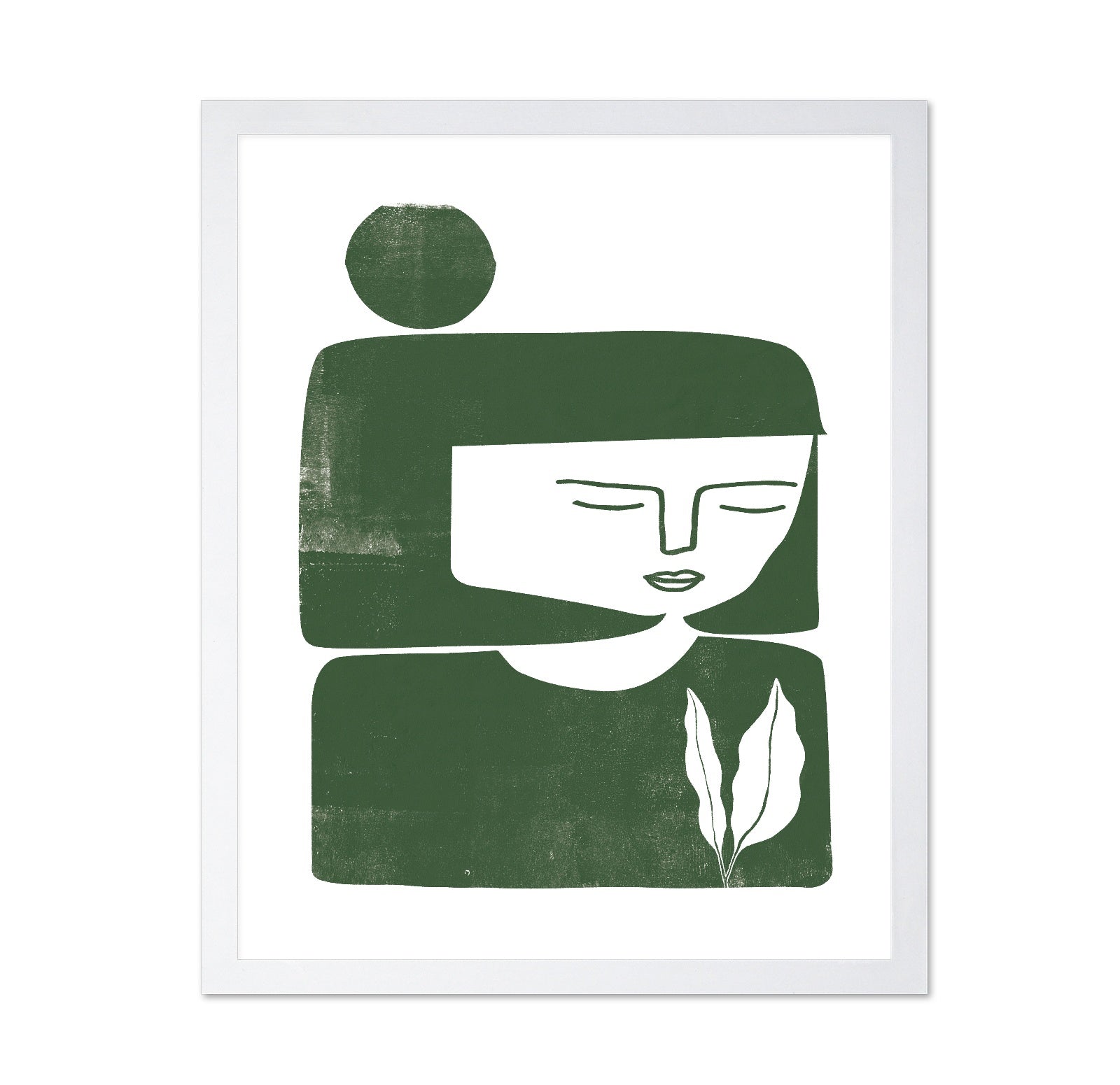 Minimal Woman Portrait No2