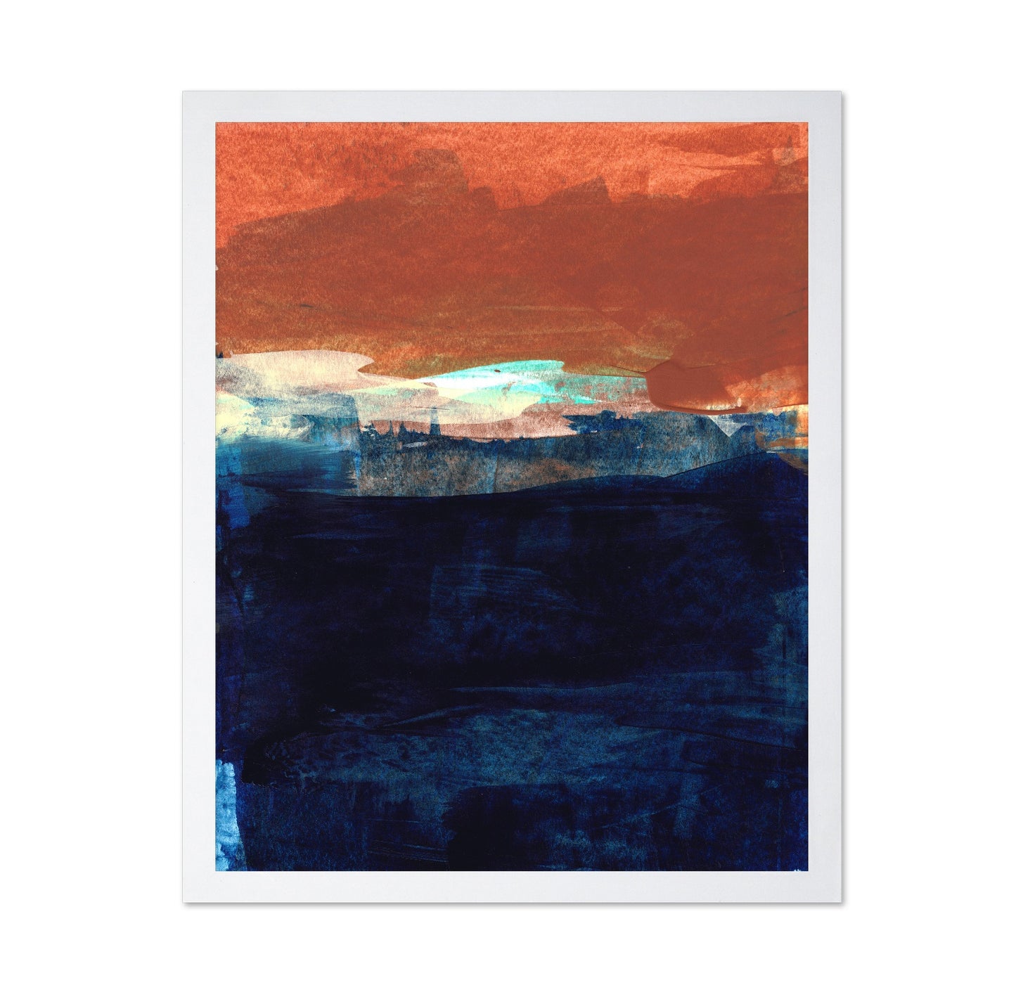 Deep Horizon Contrast