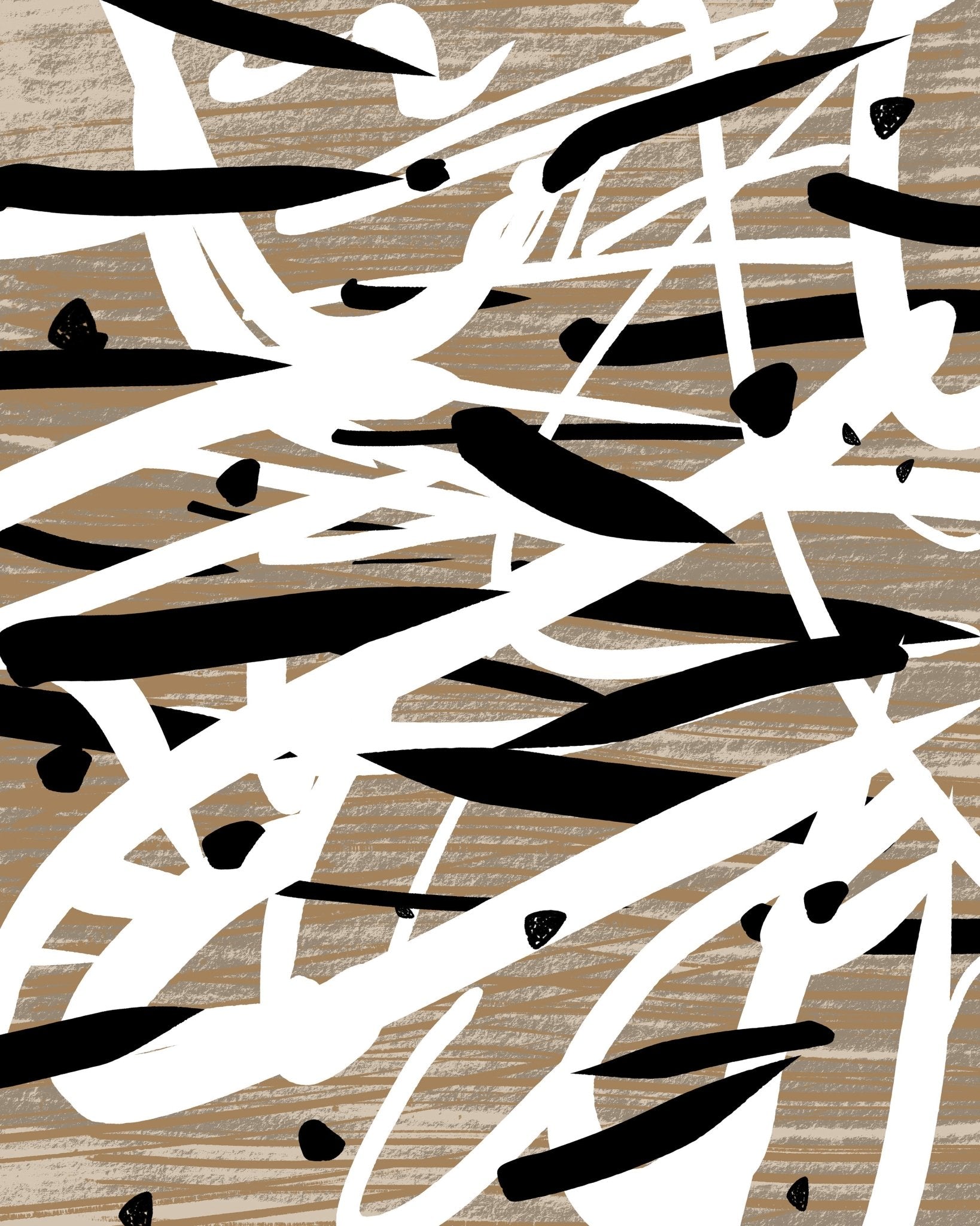 Monochrome Line Chaos