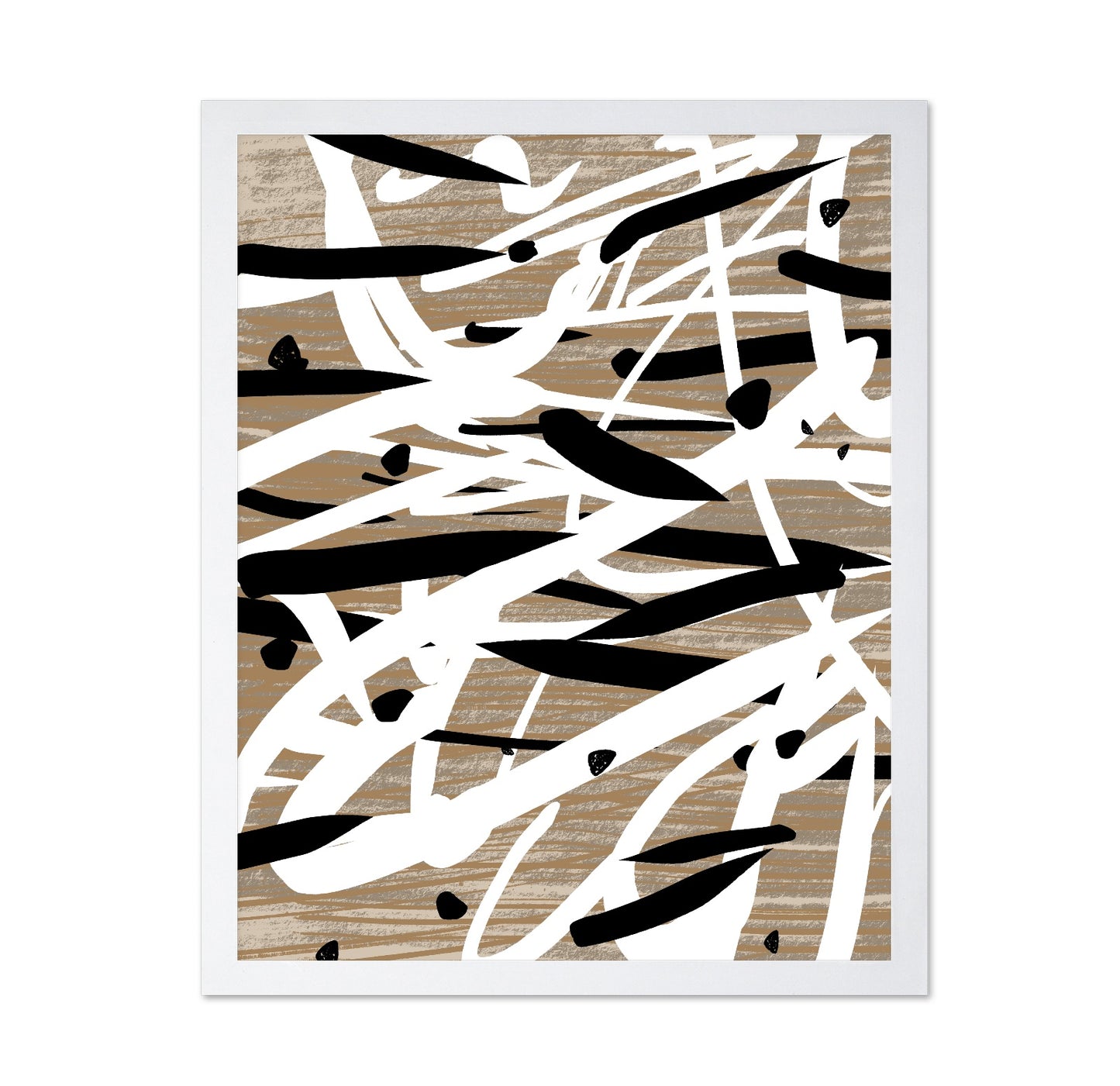 Monochrome Line Chaos