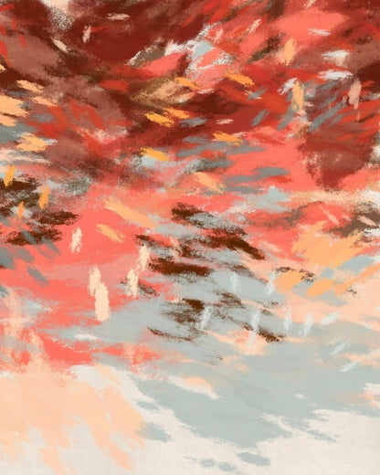 Coral Sky Layers