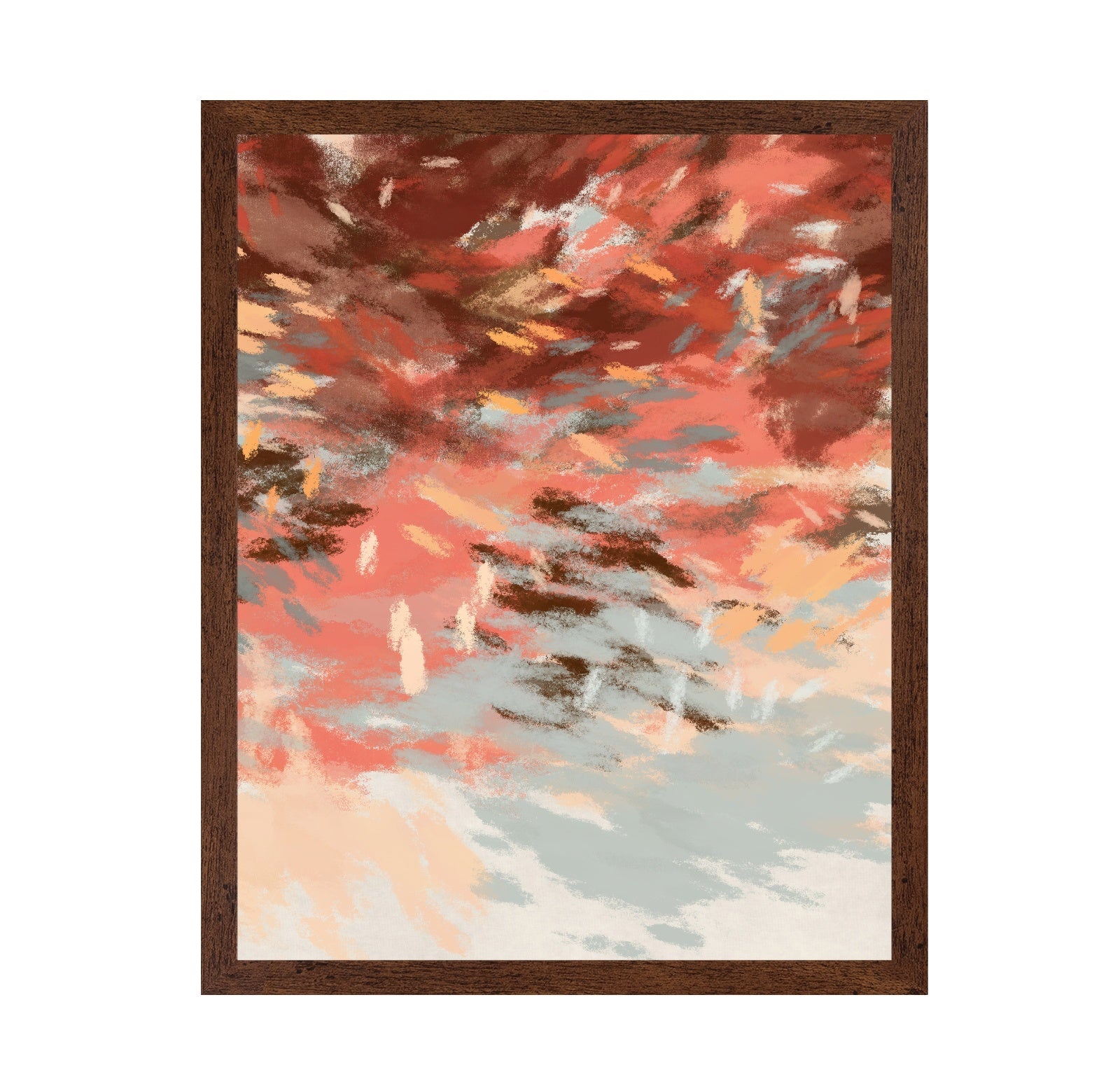 Coral Sky Layers
