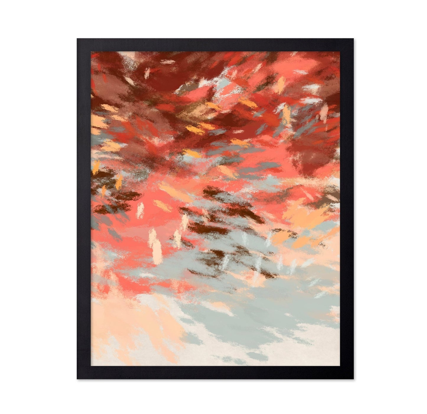 Coral Sky Layers