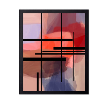 Geometric Color Blocks No6
