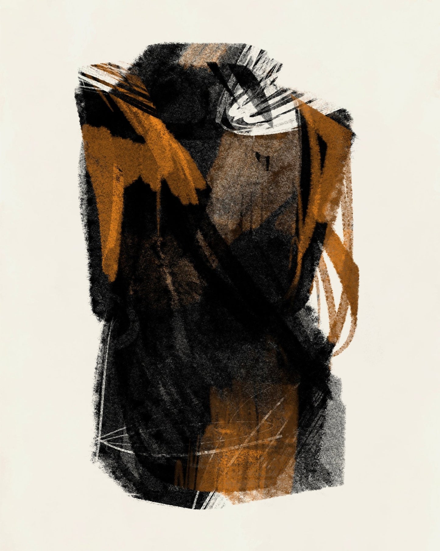 Rust Black Figure