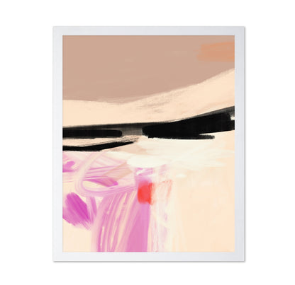 Blush Horizon Abstract No2