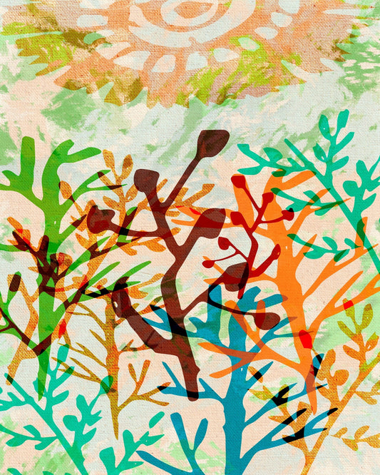 Vibrant Coral Garden