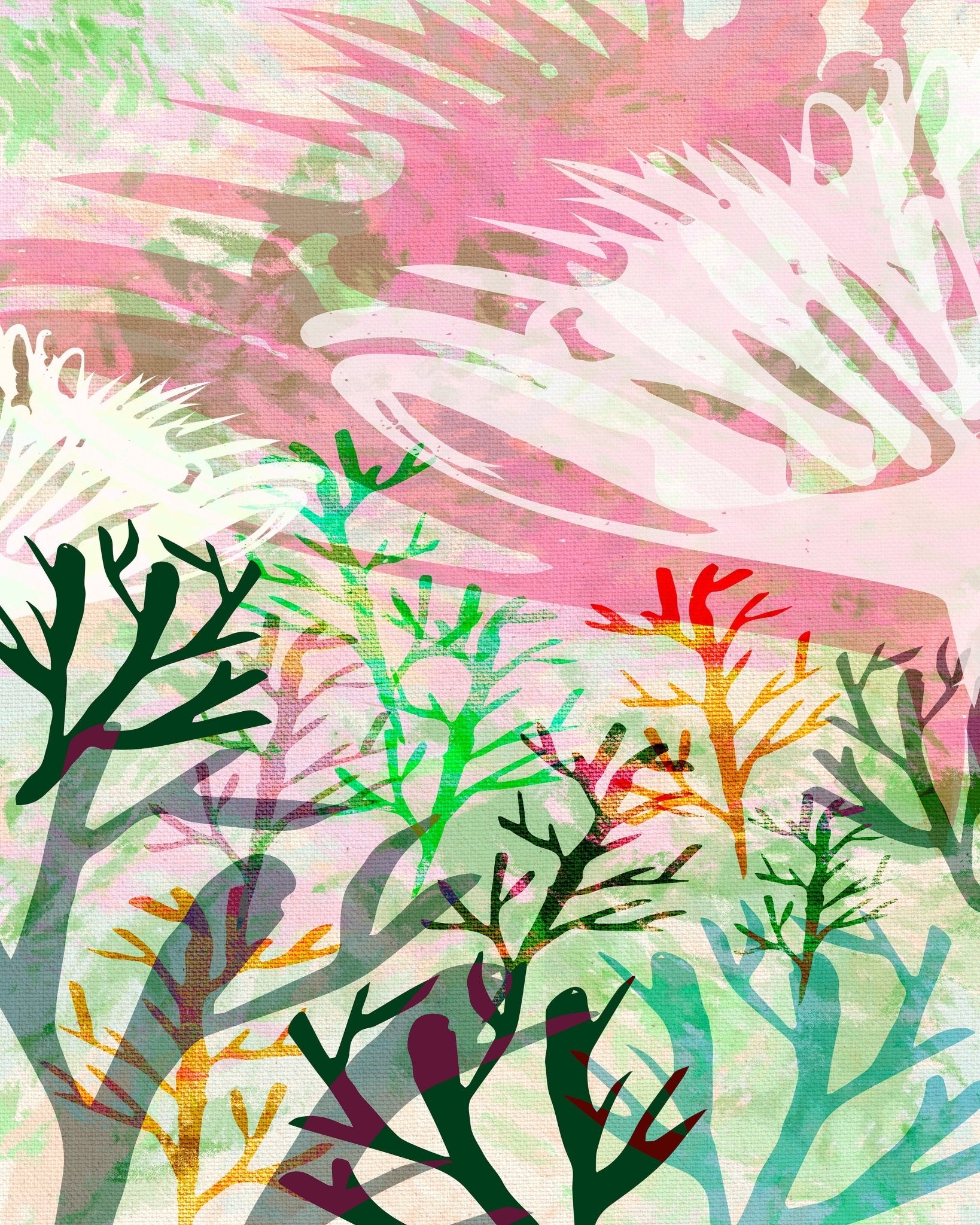Abstract Coral Garden