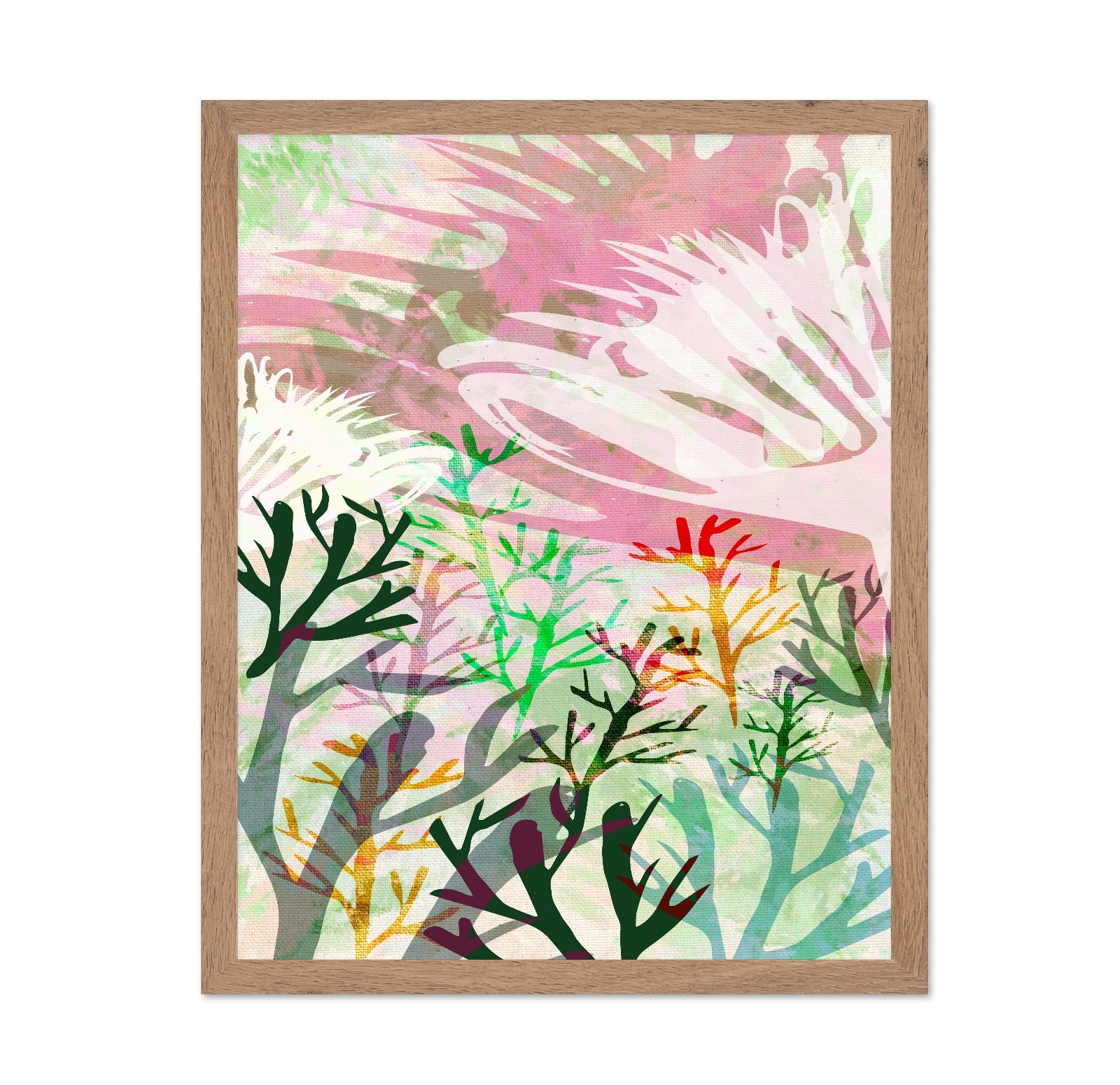 Abstract Coral Garden