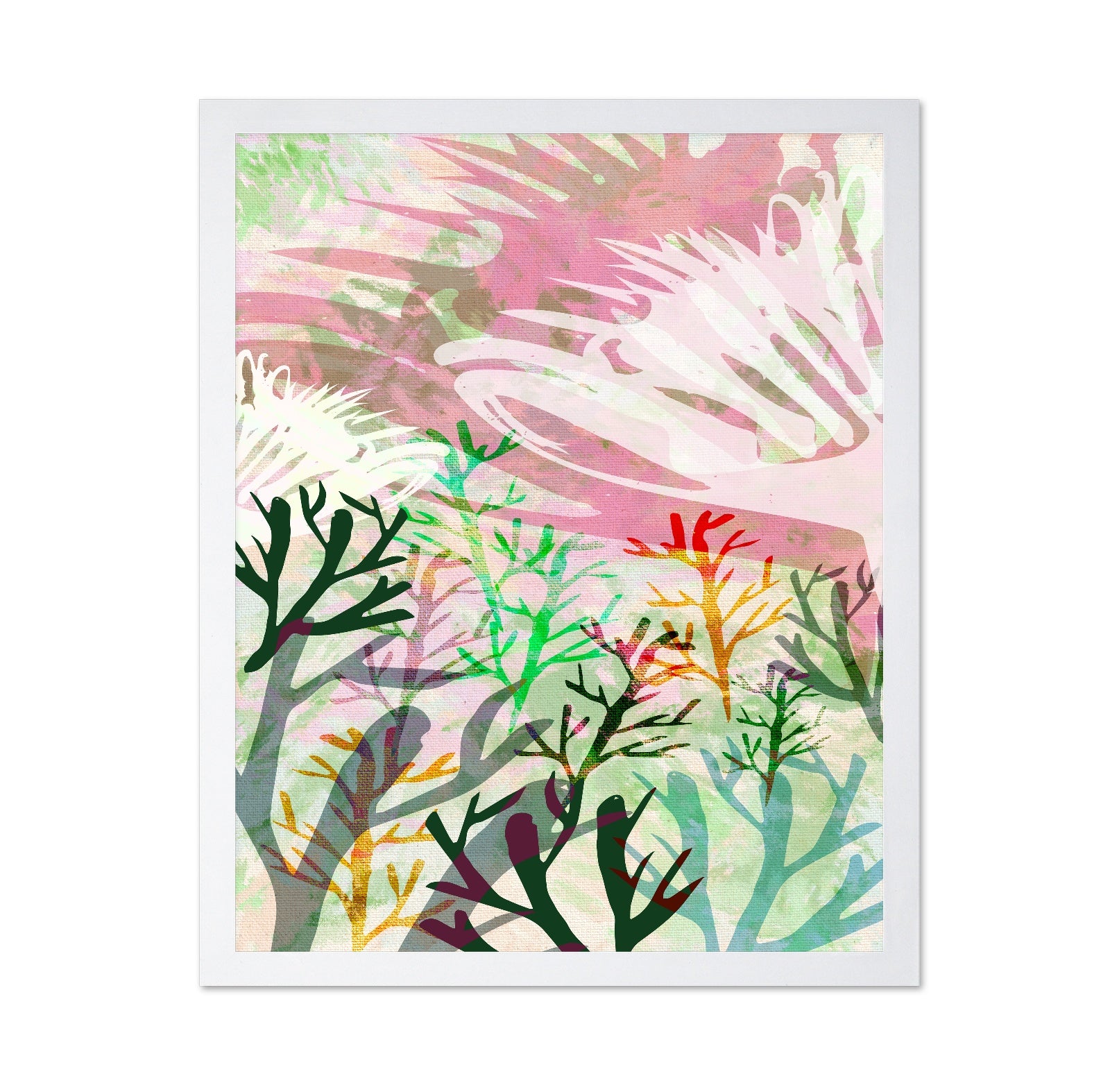 Abstract Coral Garden
