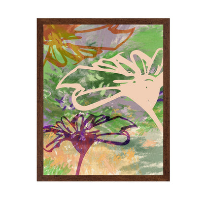 Abstract Floral Layers